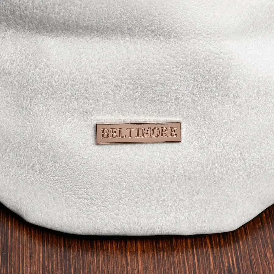 Saszetka damska Beltimore eko V19 biała