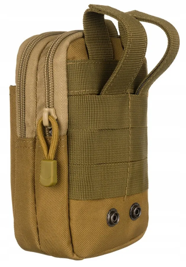 Saszetka taktyczna na pasek BL064 khaki