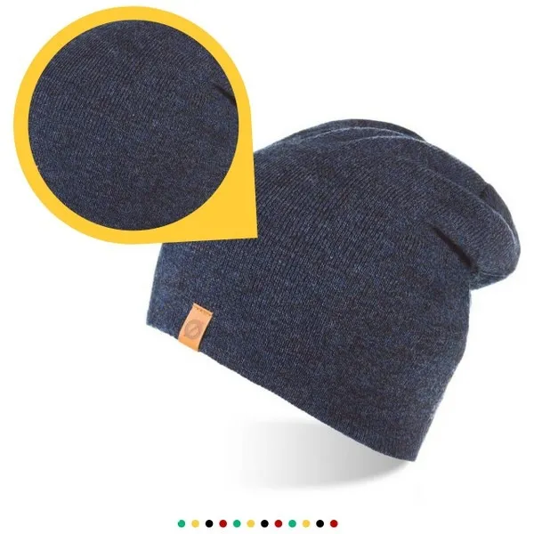 Męska czapka zimowa Brødrene cz4 granatowa 9915