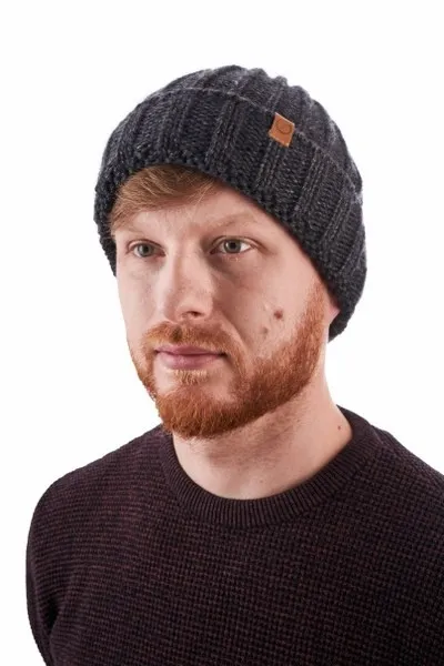 Czapka męska zimowa cz47 Brødrene 114 szara