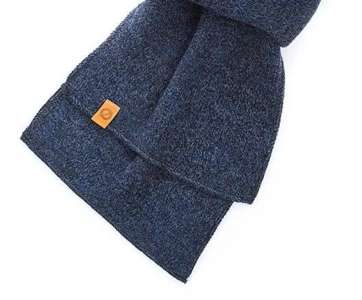 Komplet zimowy Brødrene 103099 granatowy