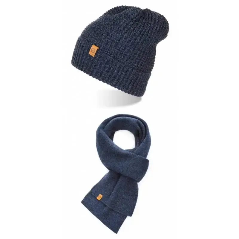 Komplet zimowy Brødrene 103104 granatowy