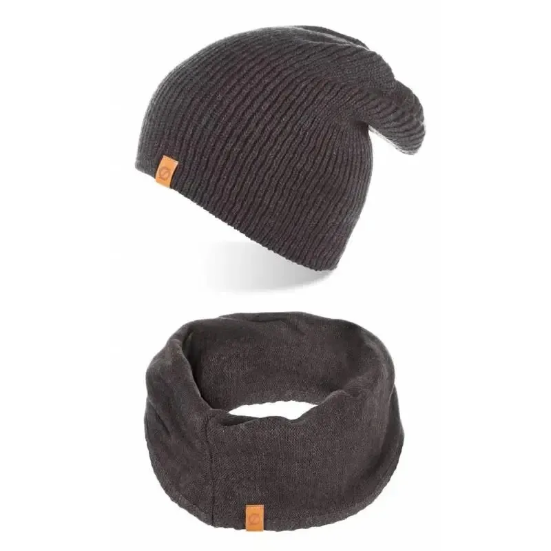 Zestaw zimowy Brødrene 103128 c. szary