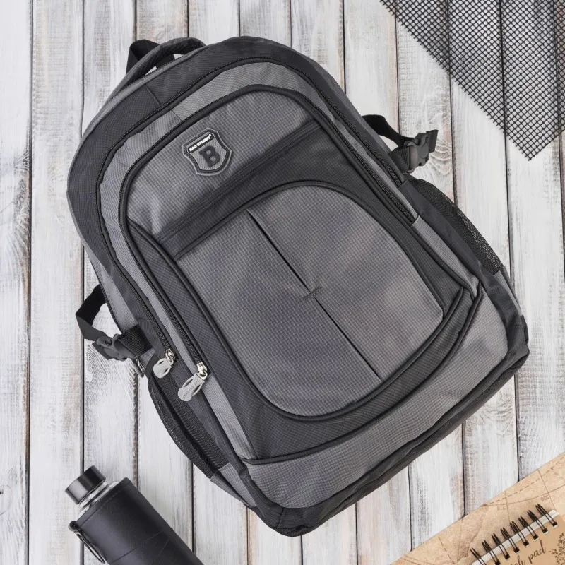 Plecak sportowy na laptopa SP-12-GR szary