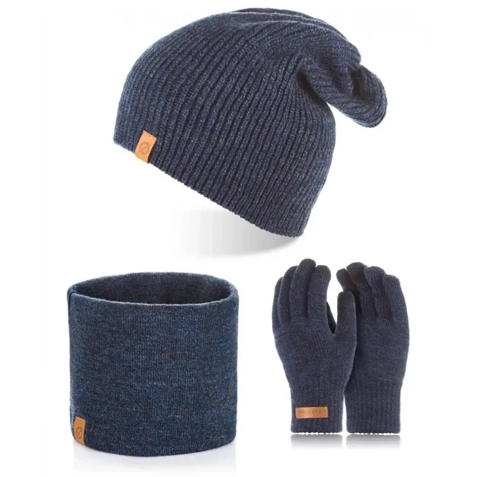 Zestaw zimowy Brødrene 103151 granatowy