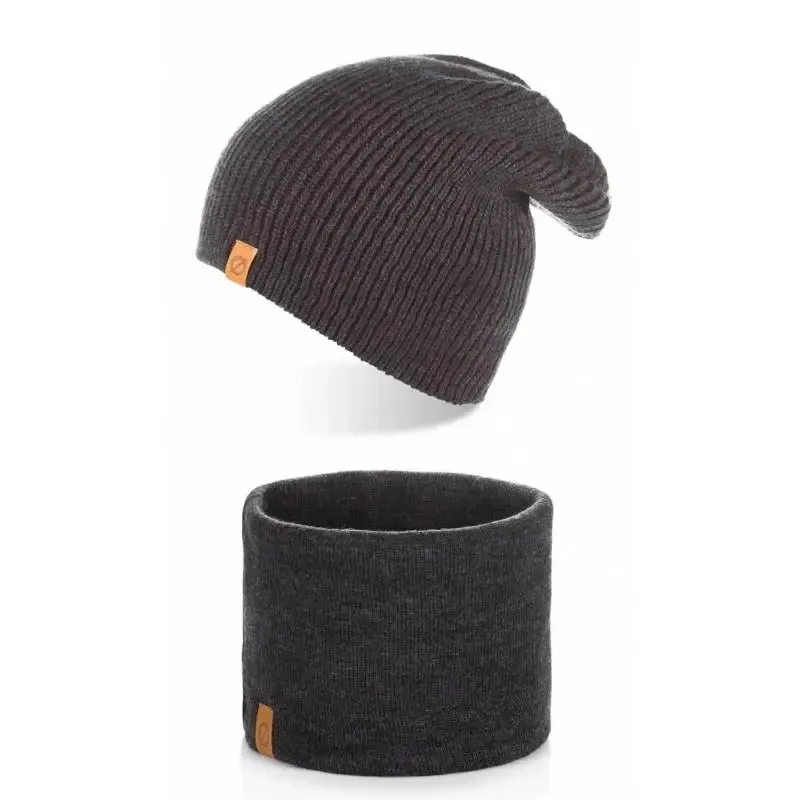 Zestaw męski Brødrene 103120 c. szary