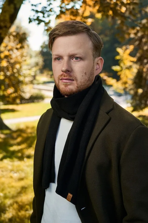 Zestaw zimowy Brødrene czapka szal rękawiczki 103138 czarny