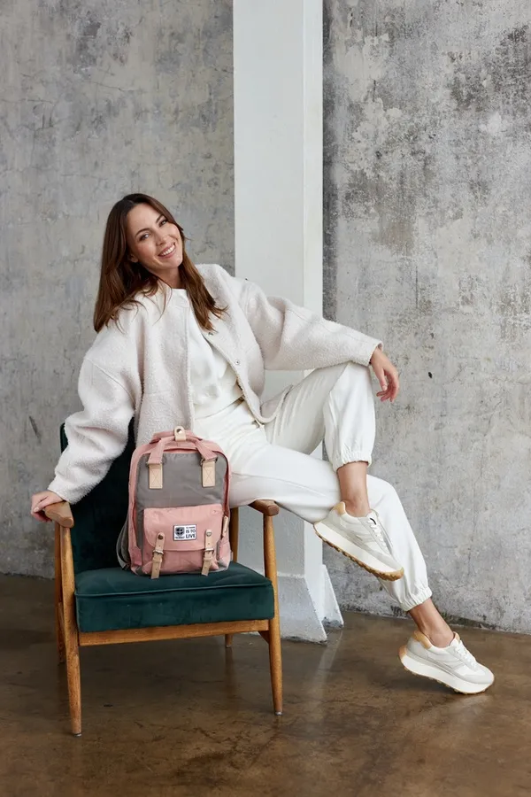 Plecak miejski Peterson PTN 2023-5 j. różowy