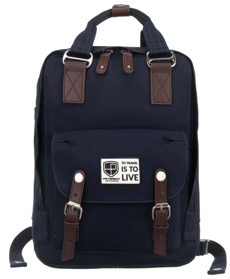 Plecak miejski Peterson PTN 2023-6 granatowy