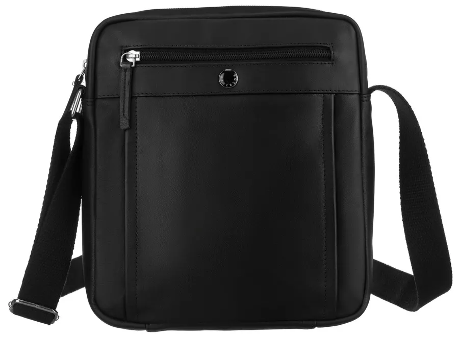 Listonoszka skórzana Peterson PTN TOR-212-SNC czarna