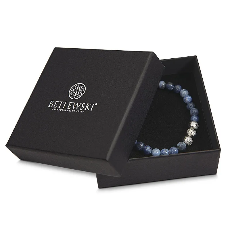 Bransoletka niebieska BETLEWSKI BBKO-03-NIEB-R2