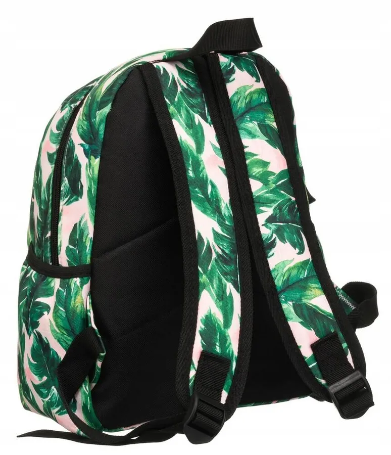 Plecaczek damski Peterson PTN 77703 print zielony