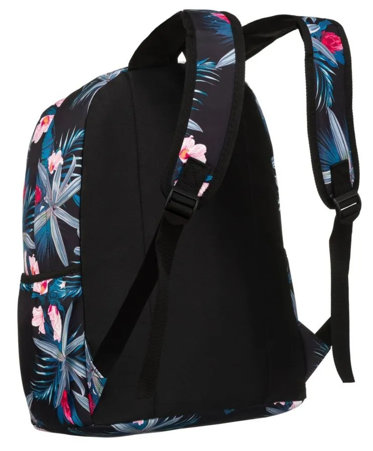 Plecak damski Peterson PTN 77702 czarny print