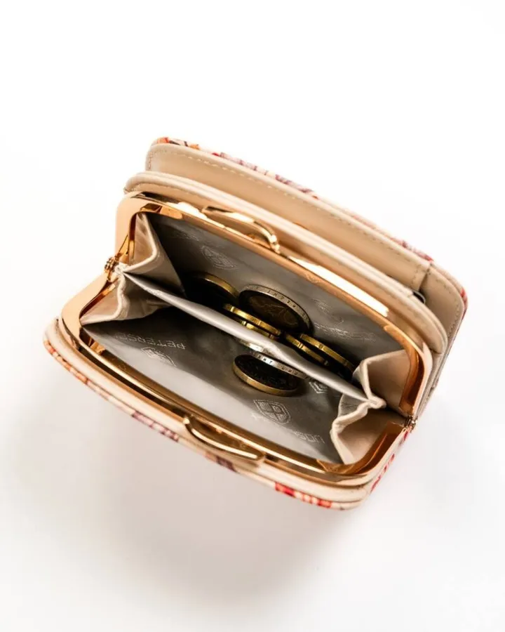 Portfel damski Peterson PTN 1830-F8 kwiaty