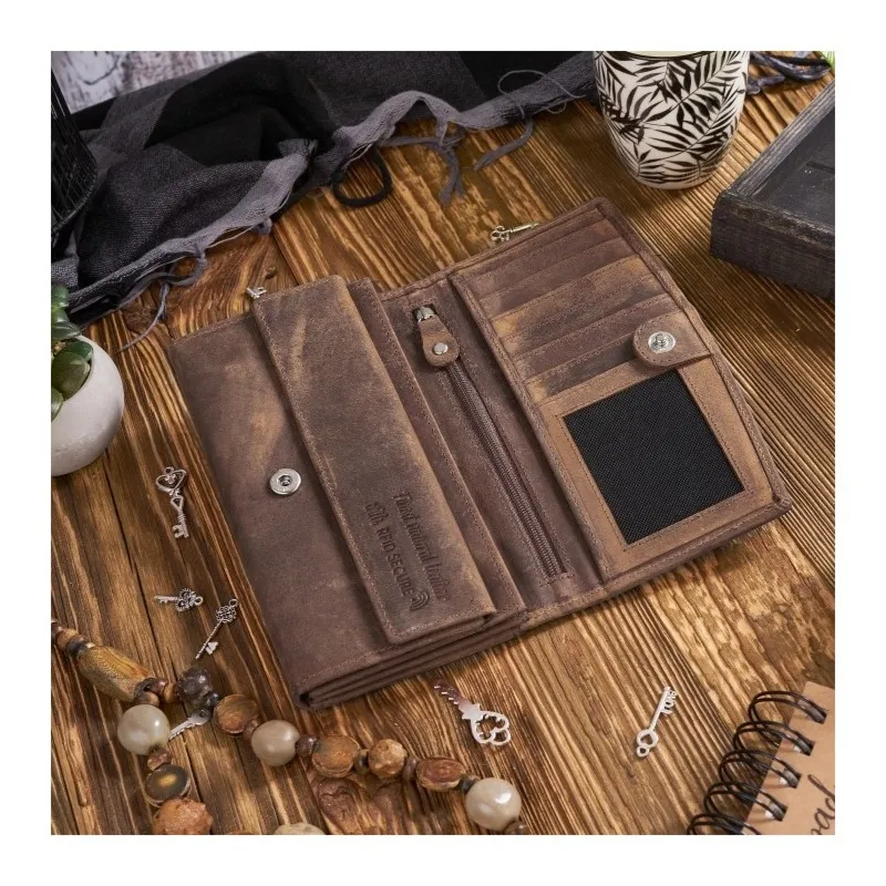 ZESTAW PREZENTOWY PLECACZEK DAMSKI I PORTFEL DAMSKI PAOLO PERUZZI ZUP-26-BR