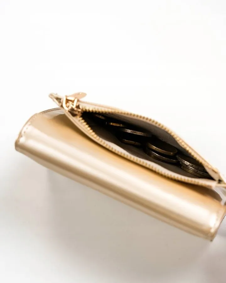 Portfel damski Peterson PTN 013-LAK kremowy