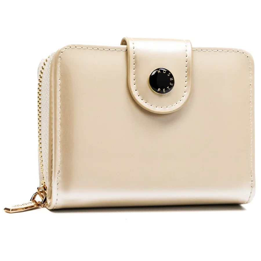 Portfel damski Peterson kremowy PTN 014-LAK