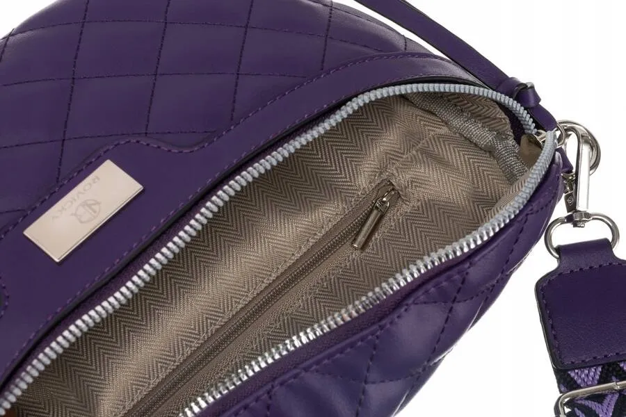 Saszetka pikowana Rovicky R-NER-6 fioletowa