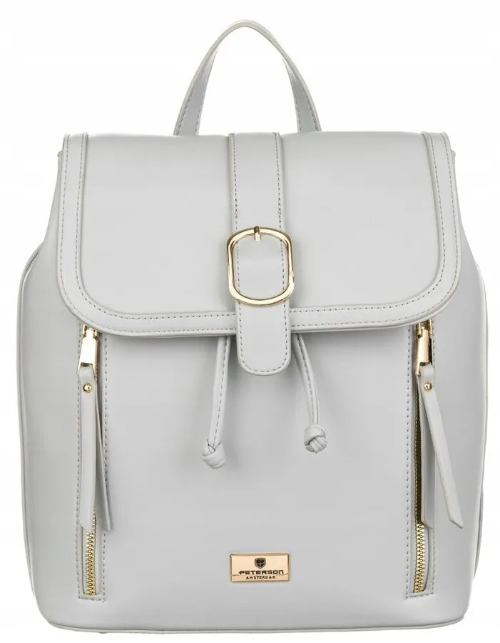 Plecak damski Peterson PTN L61409 szary