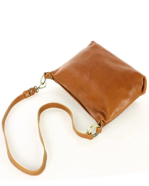 Shopperka skórzana MARCO MAZZINI camelowa 414a