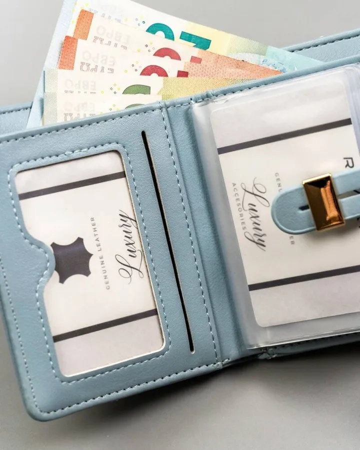 Portfel damski 4U Cavaldi 2303A błękitny