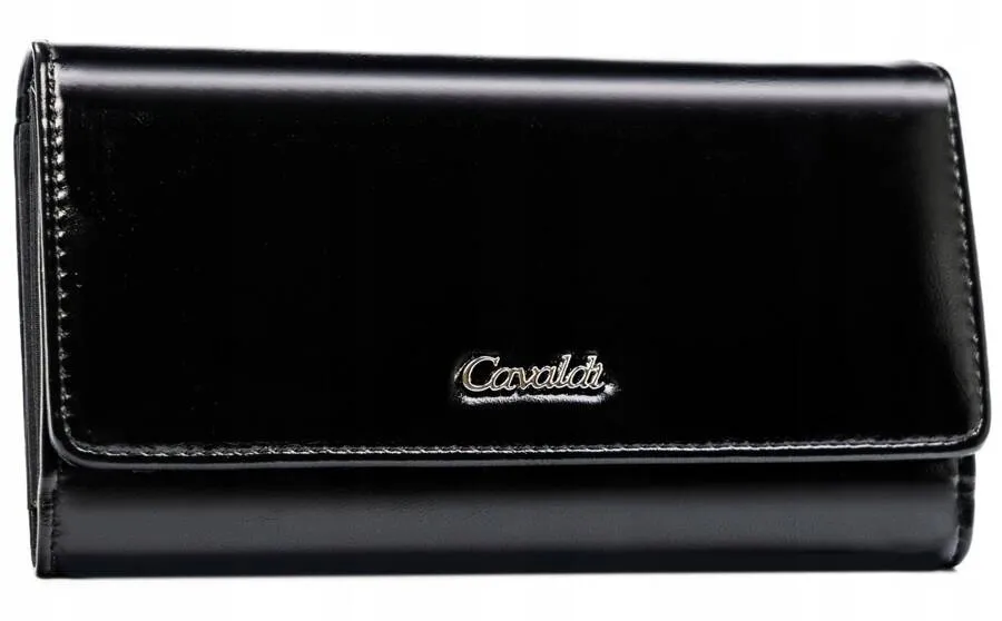 Portfel damski 4U Cavaldi N012-APU-BL czarny
