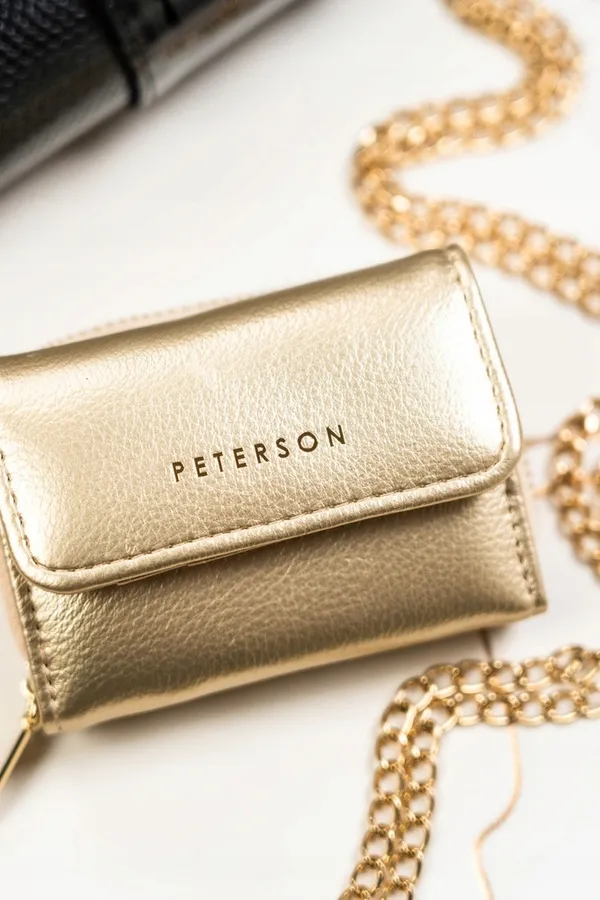Portfel damski Peterson PTN 011-HRH złoty