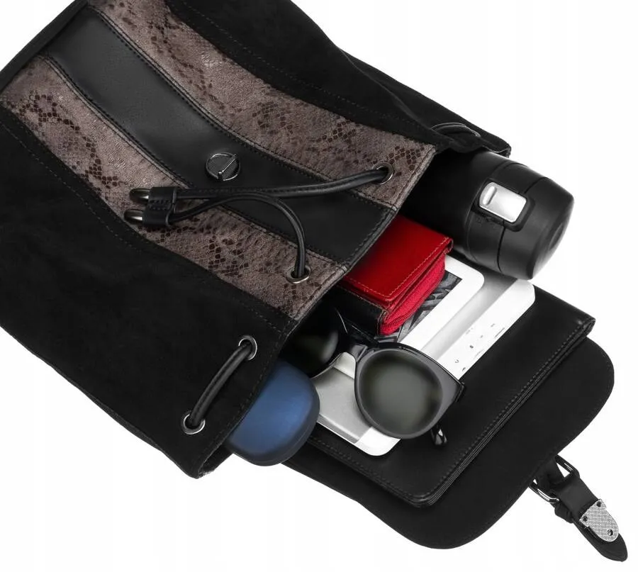 Plecak damski David Jones 6885-2 czarny