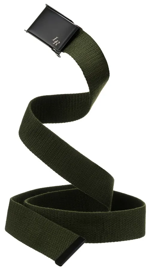 Pasek parciany Loren BJ-B-1 khaki