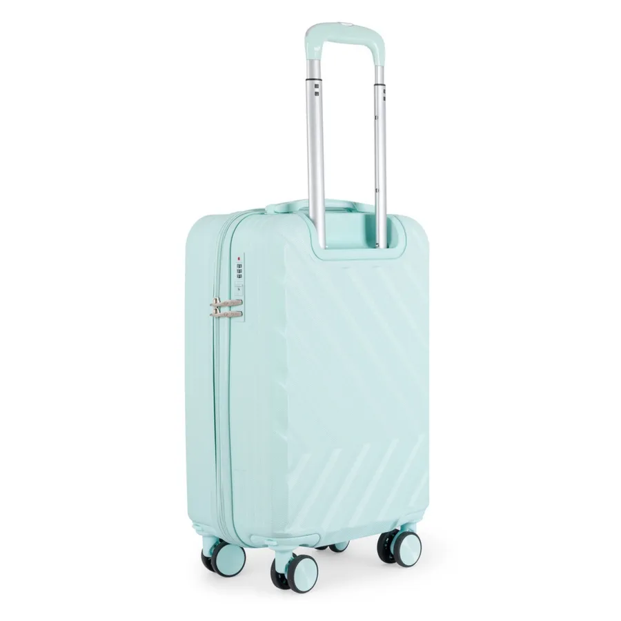 Walizka podróżna mała kabinowa S ABS SOLIER KYOTO 1071 miętowa 20'