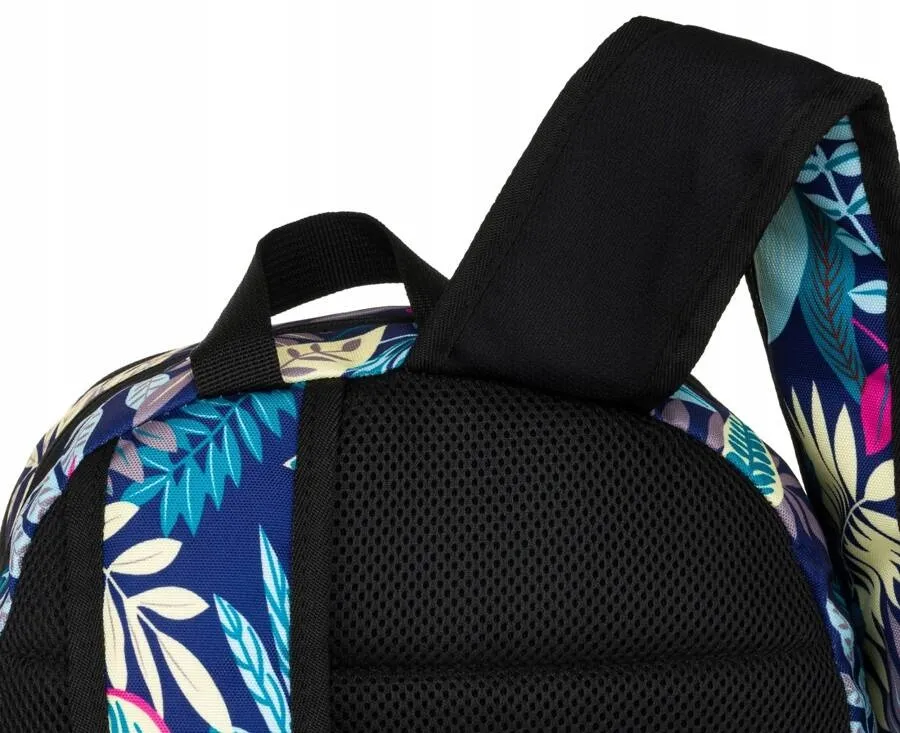 Plecak na lato print roślinny Rovicky R-PST 01