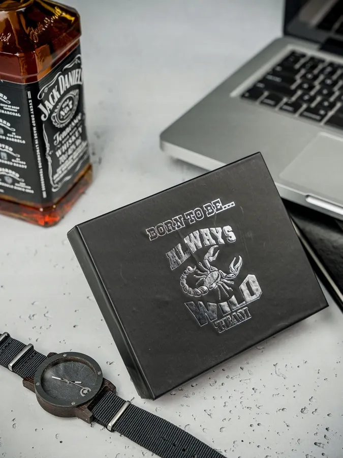 Portfel skórzany Always Wild N992L-BC czarny