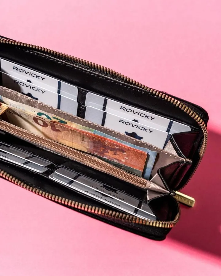 Portfel damski Rovicky R-PRK-03-F7 czarny