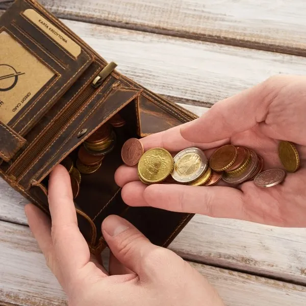 Skórzany Portfel Brødrene G-29 Hunter Brązowy