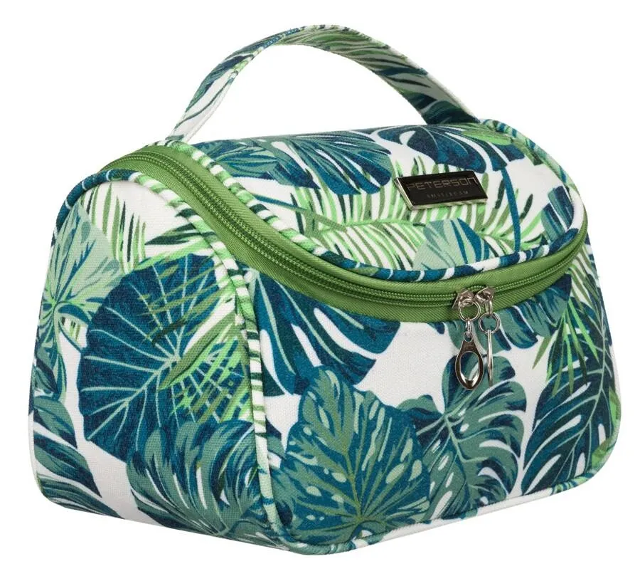Kosmetyczka zielona Peterson PTN KOS-J04