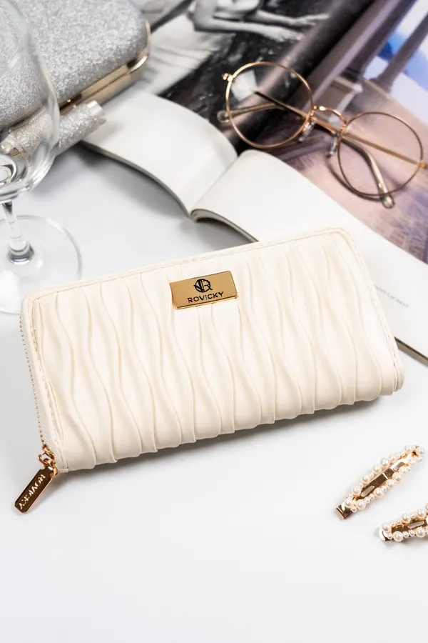Portfel damski Rovicky R-PFF-01 biały