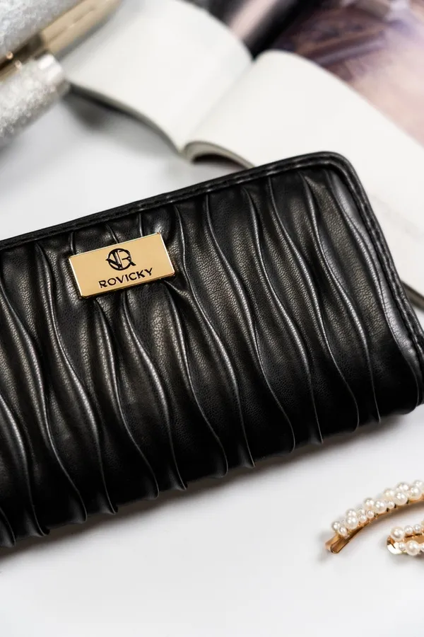 Portfel damski Rovicky R-PFF-01 czarny