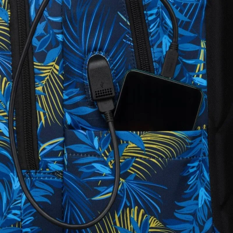 Plecak szkolny Peterson PTN 77711 liście print