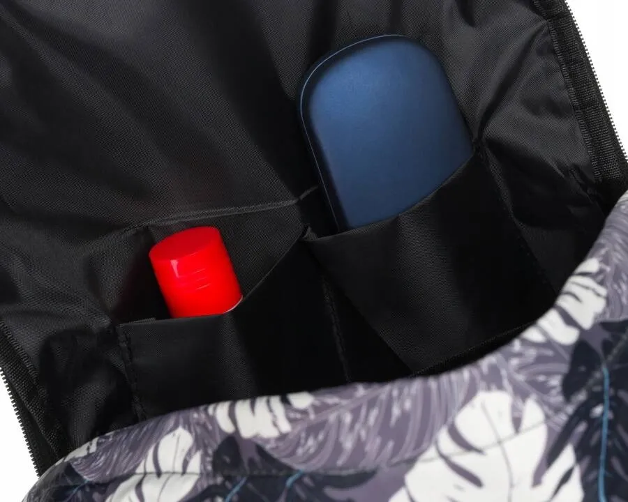 Plecak miejski Peterson PTN 79904 print szary