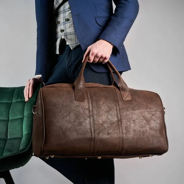 Torba Podróżna Weekendowa Brødrene BL10 C.brązowa