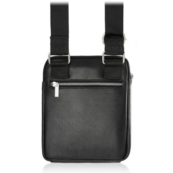 Męska Saszetka Skórzana Brødrene G-02 Czarna