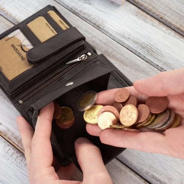 Portfel skórzany Brødrene G-10 Brązowy