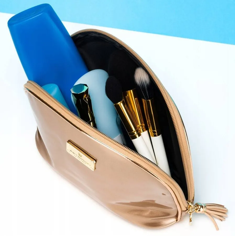 Kosmetyczka podróżna Peterson PTN K24-05 złota