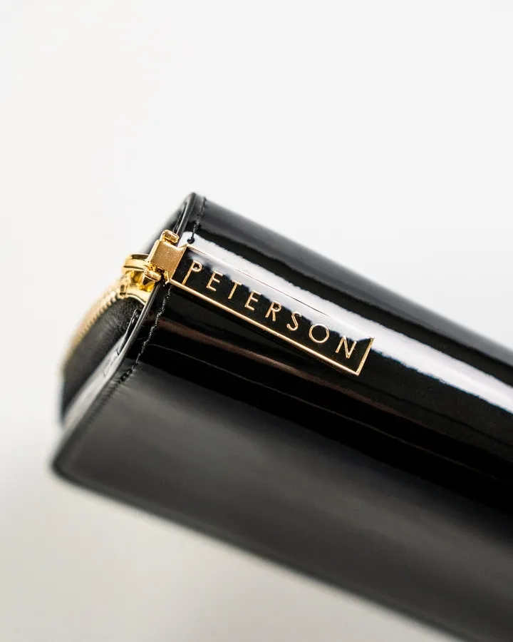 Portfel skórzany Peterson PTN BC-418 czarny