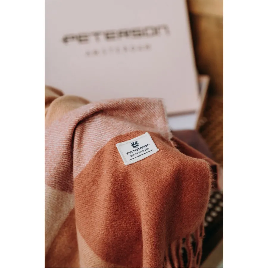 Szalik damski Peterson PTN SP100 brązowy