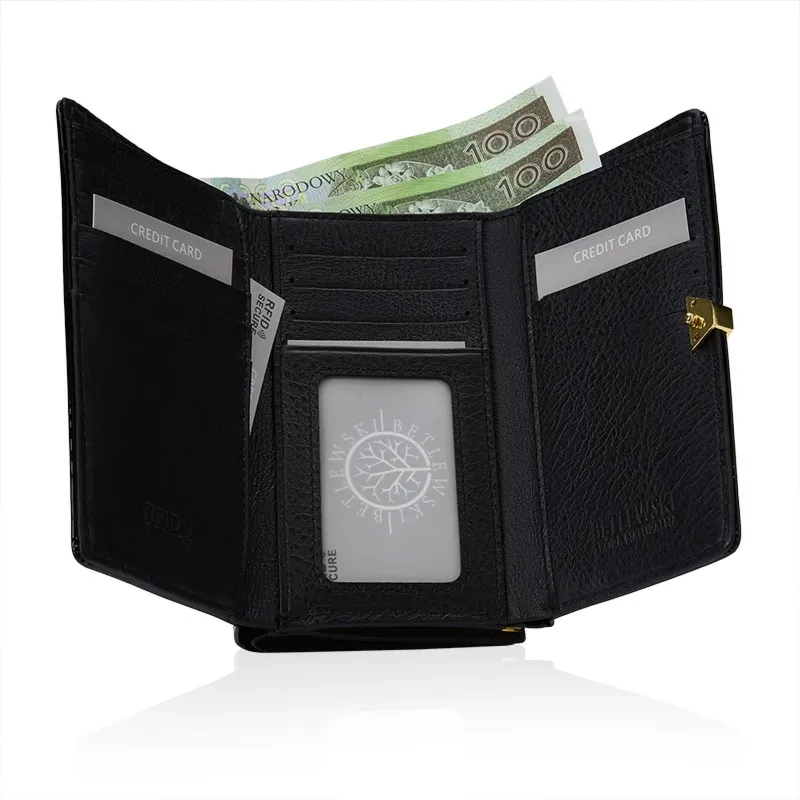 Portfel damski BETLEWSKI BPD-VS-108 fiolet