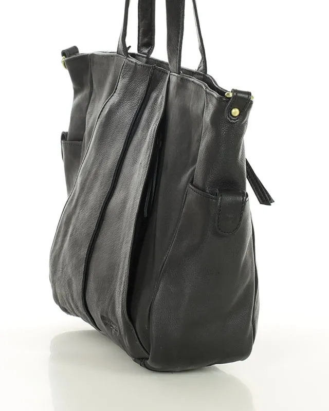 Shopperka MARCO MAZZINI czarna vs116a