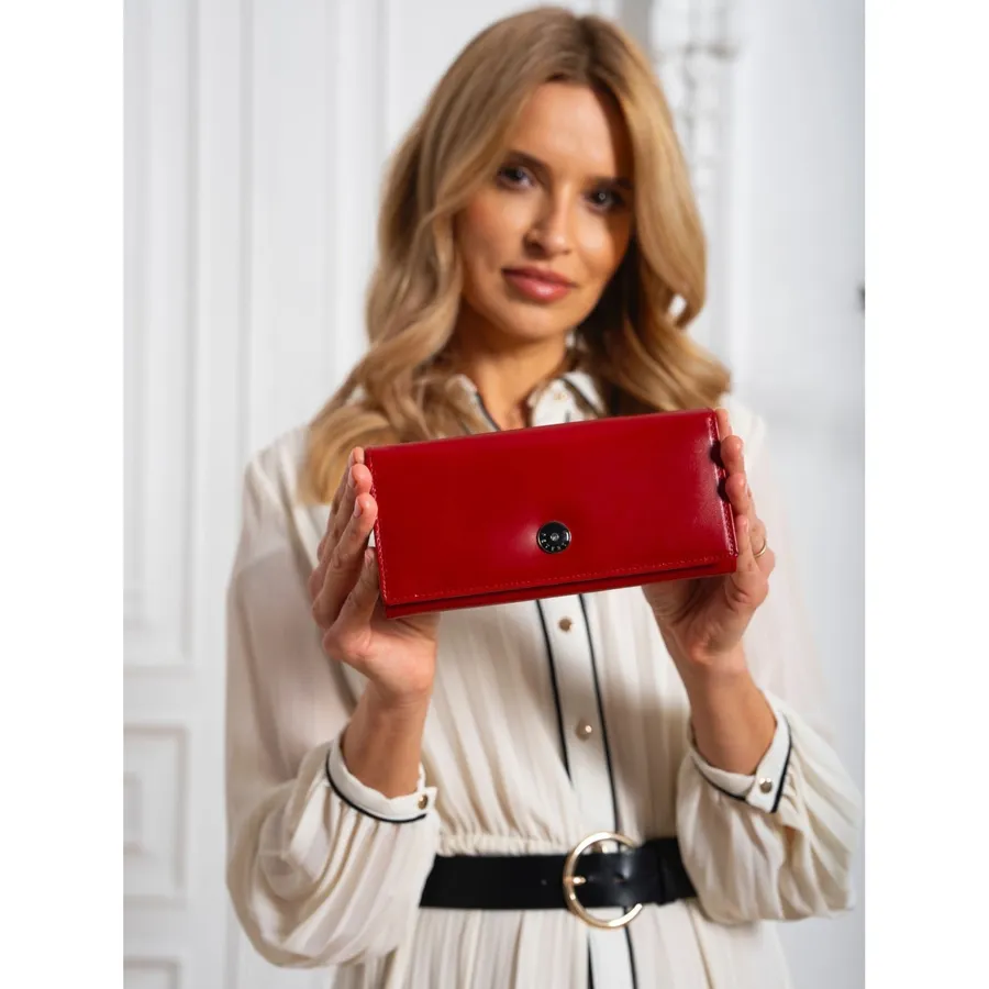 Portfel damski Peterson PTN 1680177-TVT czerwony