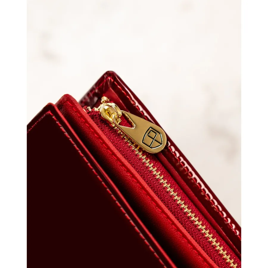 Portfel damski Peterson PTN BC-421431 bordowy