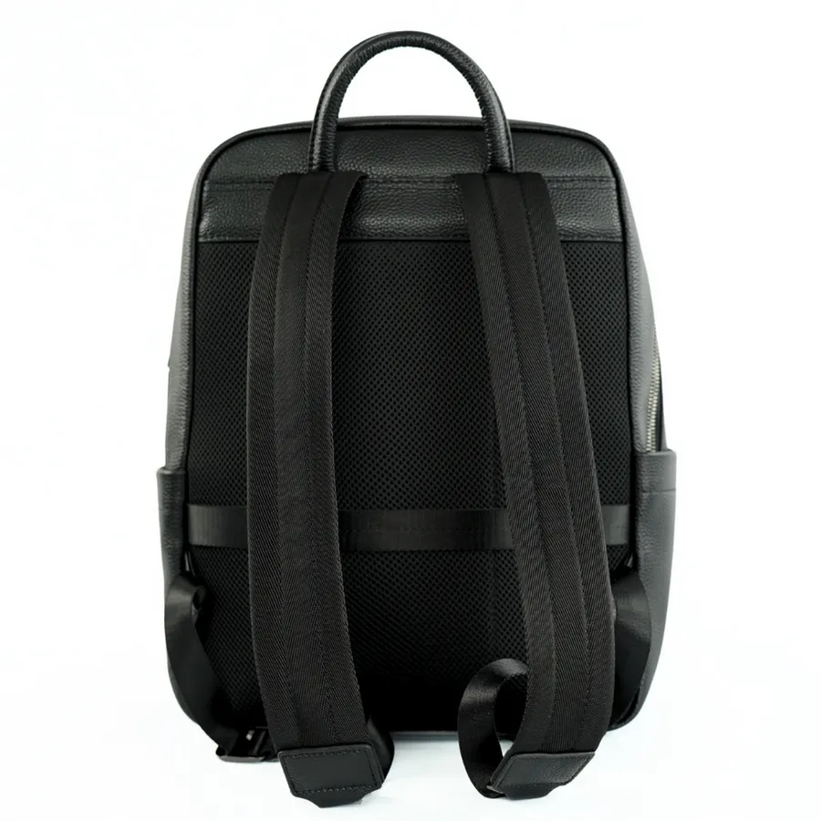 Skórzany plecak Solier FV04 Rimelle czarny